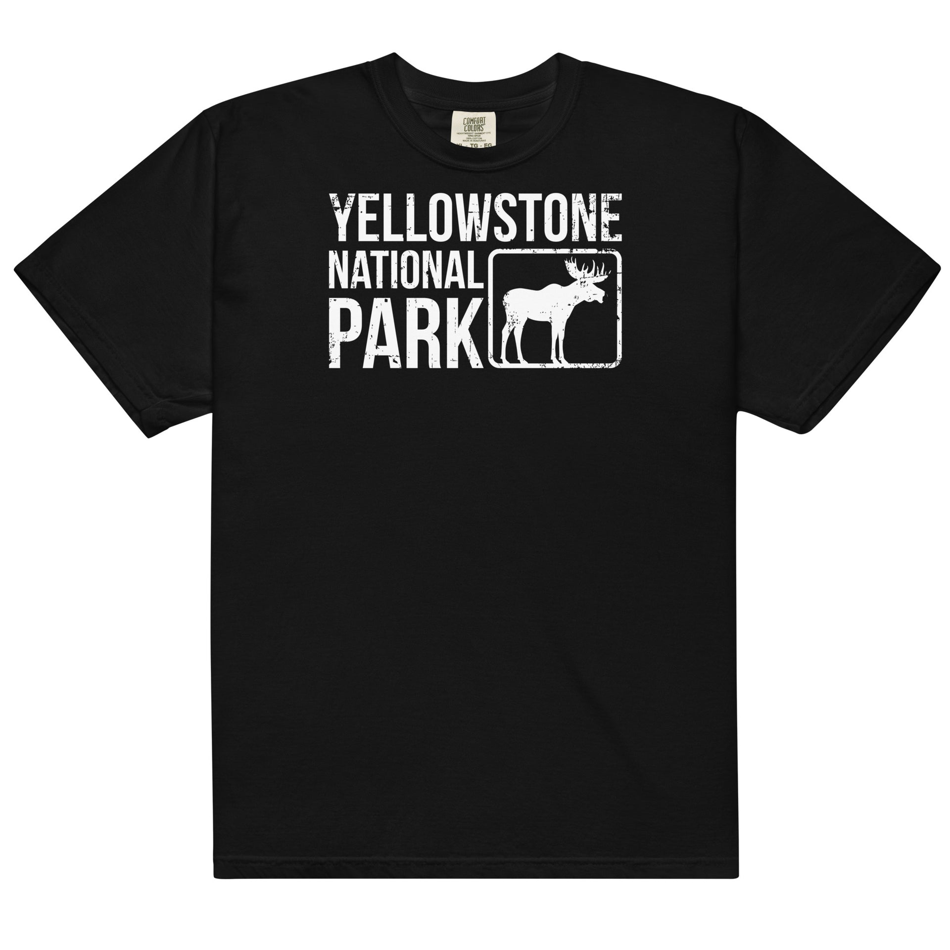 Yellowstone National Park Moòs Comfort Colors Shirt – National Park Store