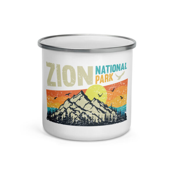 Zion National Park Enamel Mug - Image 2