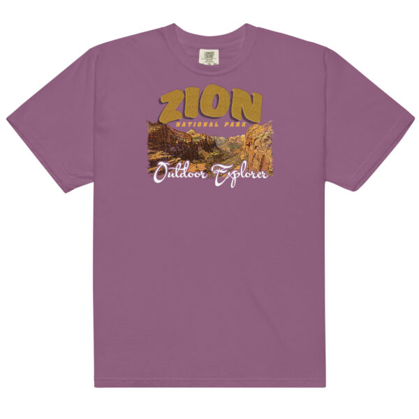 Zion National Park Retro Comfort Colors Shirt - Image 5