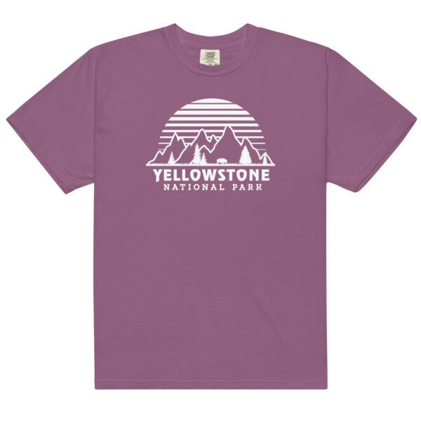 Yellowstone National Park Sunrise Comfort Colors Shirt - Image 6