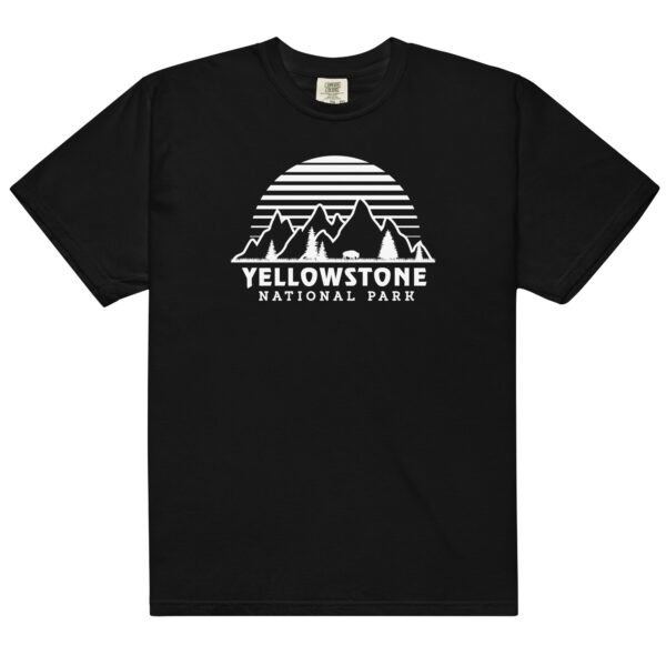 Yellowstone National Park Sunrise Comfort Colors Shirt - Image 2