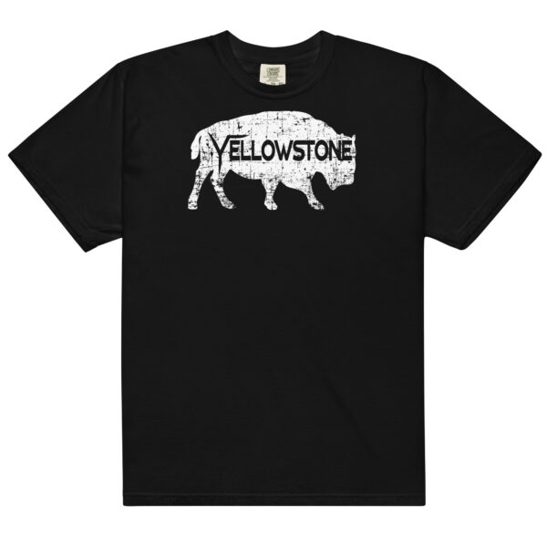 Yellowstone National Park Bison Comfort Colors Shirt - Image 2