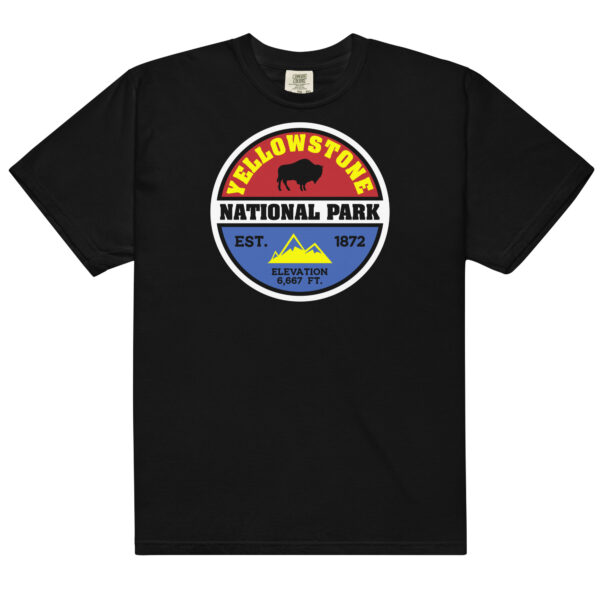 Yellowstone National Park Elevation Comfort Colors Shirt