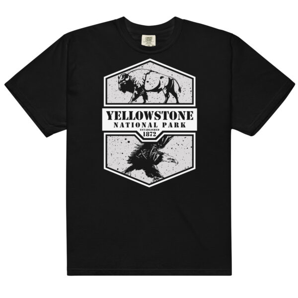 Yellowstone National Park Shield Comfort Colors Shirt