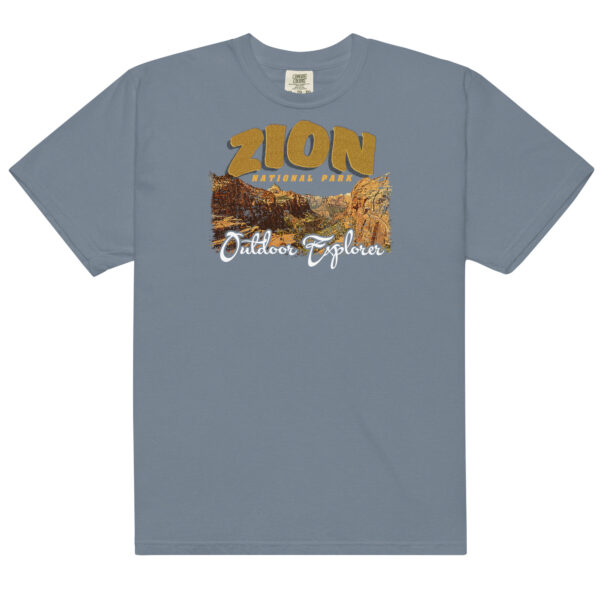 Zion National Park Retro Comfort Colors Shirt - Image 9