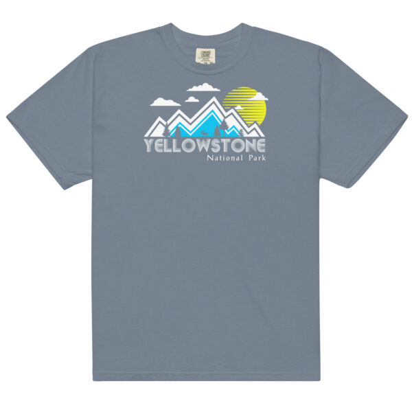 Yellowstone National Park Backdrop Comfort Colors Shirt - Image 9