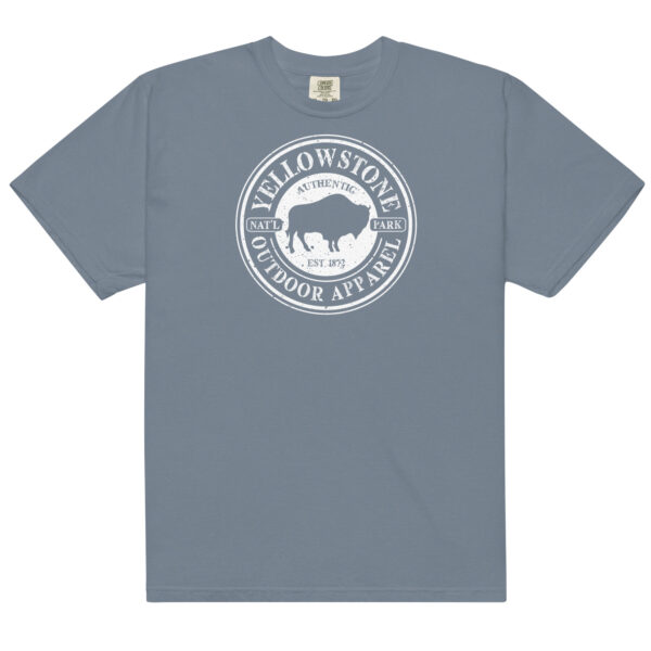 Yellowstone National Park Stamp Comfort Colors Shirt - Image 10