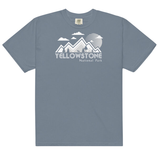 Yellowstone National Park Backdrop Comfort Colors Shirt - Image 9