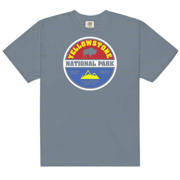 Yellowstone National Park Elevation Comfort Colors Shirt - Image 9