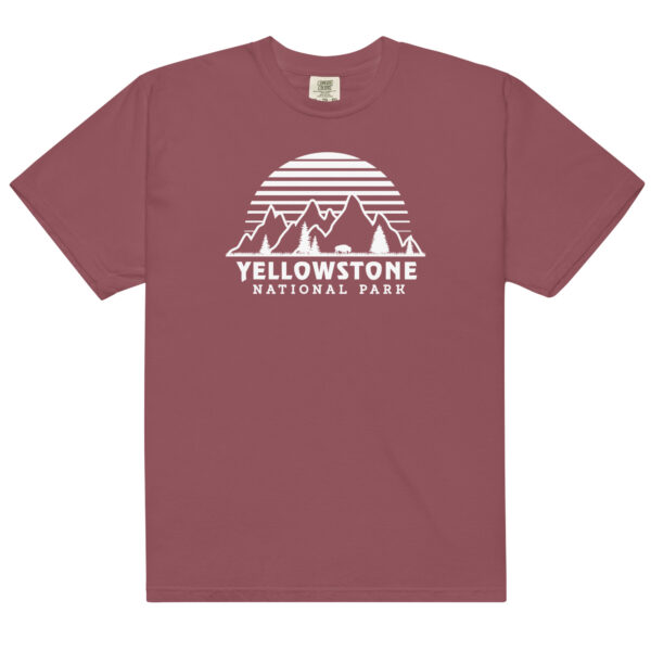 Yellowstone National Park Sunrise Comfort Colors Shirt - Image 5