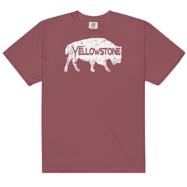 Yellowstone National Park Bison Comfort Colors Shirt - Image 5