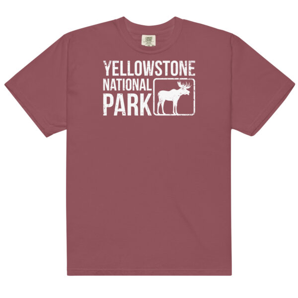 Yellowstone National Park Moòs Comfort Colors Shirt - Image 5