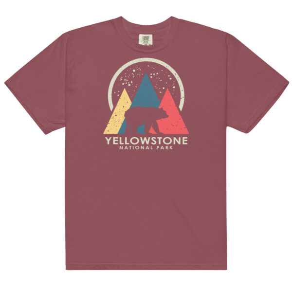 Yellowstone National Park Globe Comfort Colors Shirt - Image 5