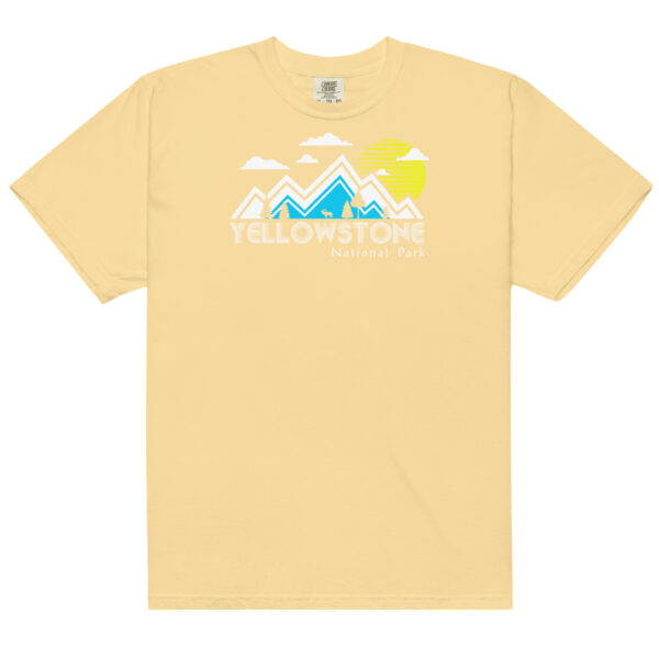 Yellowstone National Park Backdrop Comfort Colors Shirt - Image 14