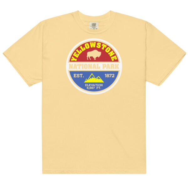 Yellowstone National Park Elevation Comfort Colors Shirt - Image 14