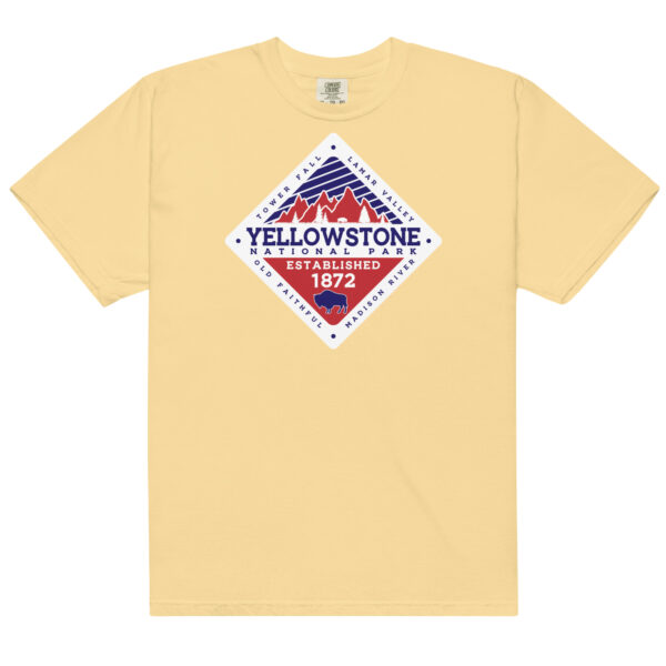 Yellowstone National Park Attractions Comfort Colors Shirt - Image 14