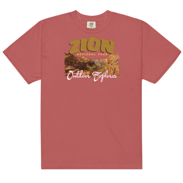 Zion National Park Retro Comfort Colors Shirt - Image 6