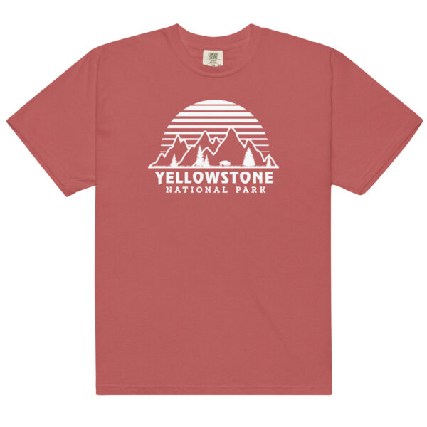 Yellowstone National Park Sunrise Comfort Colors Shirt - Image 7