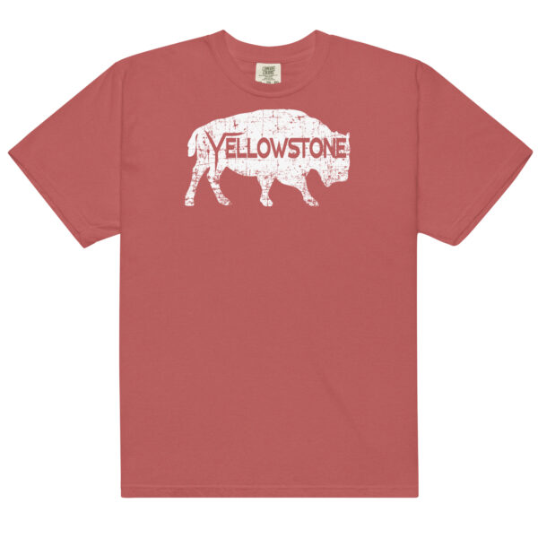 Yellowstone National Park Bison Comfort Colors Shirt - Image 7