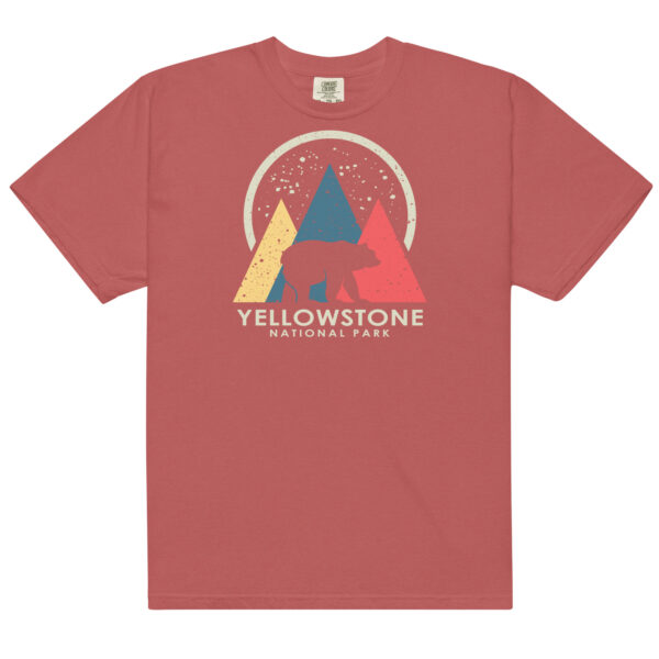 Yellowstone National Park Globe Comfort Colors Shirt - Image 7