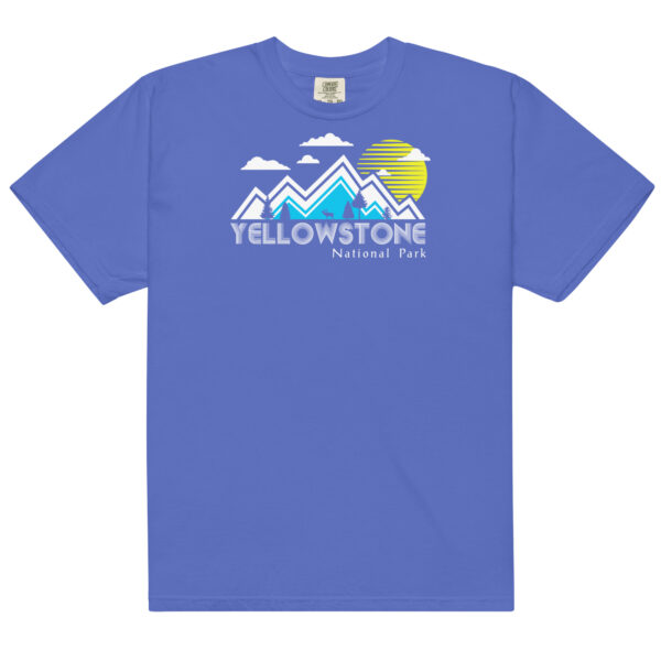 Yellowstone National Park Backdrop Comfort Colors Shirt - Image 7