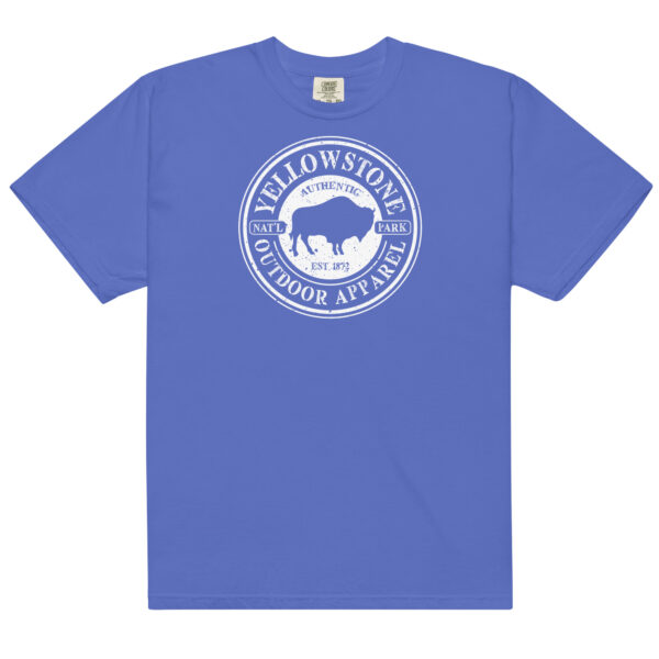 Yellowstone National Park Stamp Comfort Colors Shirt - Image 8