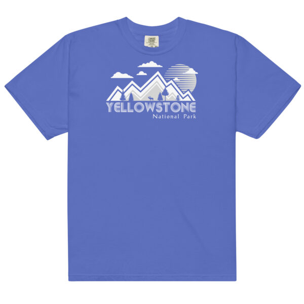 Yellowstone National Park Backdrop Comfort Colors Shirt - Image 7