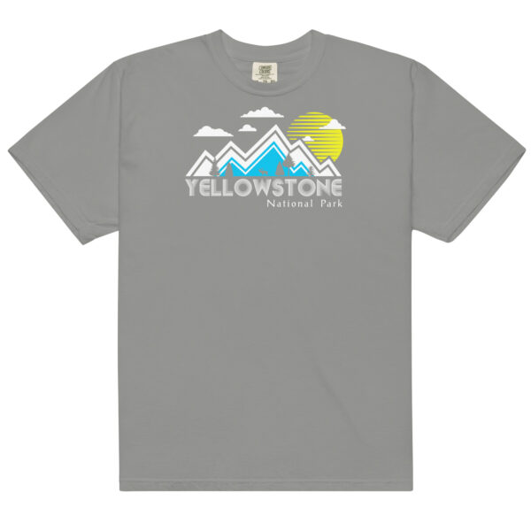 Yellowstone National Park Backdrop Comfort Colors Shirt - Image 11