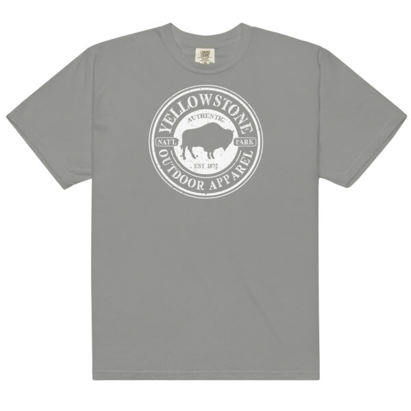 Yellowstone National Park Stamp Comfort Colors Shirt - Image 12