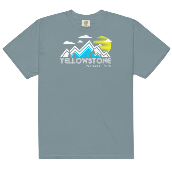 Yellowstone National Park Backdrop Comfort Colors Shirt - Image 10