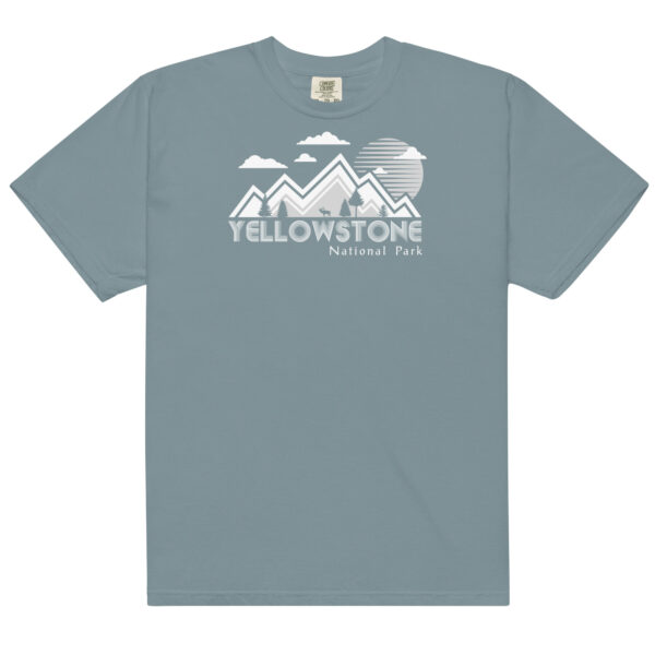 Yellowstone National Park Backdrop Comfort Colors Shirt - Image 10