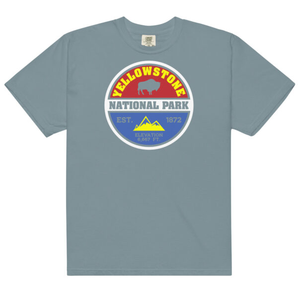 Yellowstone National Park Elevation Comfort Colors Shirt - Image 10