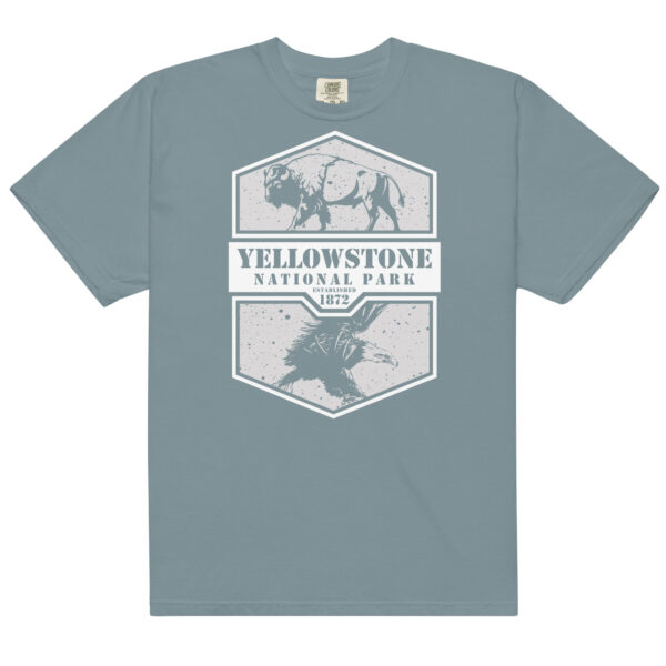 Yellowstone National Park Shield Comfort Colors Shirt - Image 10