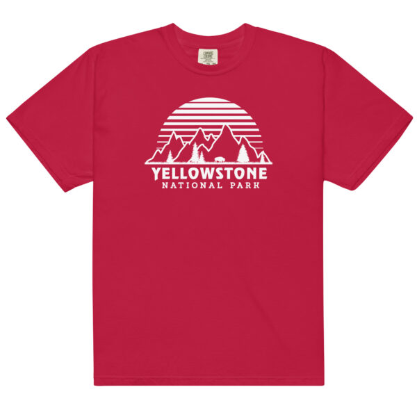 Yellowstone National Park Sunrise Comfort Colors Shirt - Image 3