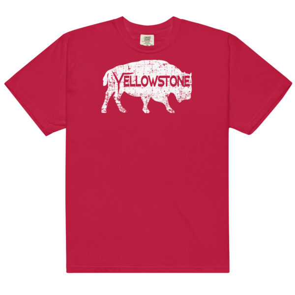 Yellowstone National Park Bison Comfort Colors Shirt - Image 3