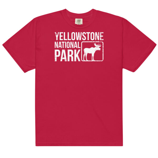 Yellowstone National Park Moòs Comfort Colors Shirt - Image 3