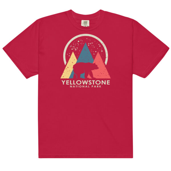 Yellowstone National Park Globe Comfort Colors Shirt - Image 3