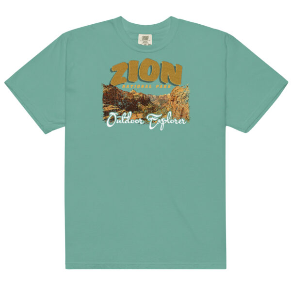 Zion National Park Retro Comfort Colors Shirt - Image 13