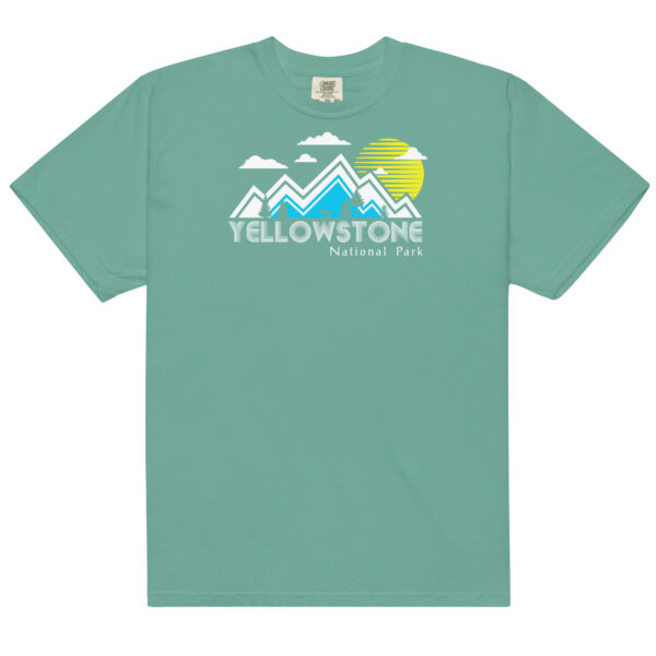 Yellowstone National Park Backdrop Comfort Colors Shirt - Image 13