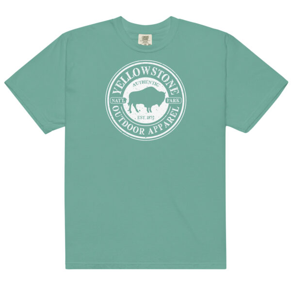 Yellowstone National Park Stamp Comfort Colors Shirt