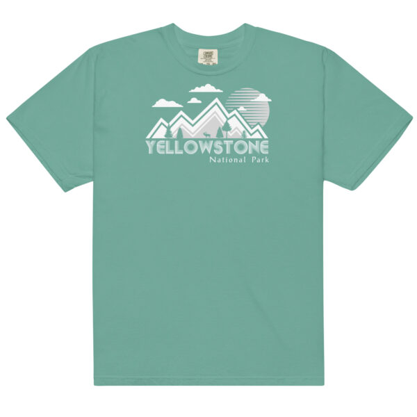 Yellowstone National Park Backdrop Comfort Colors Shirt - Image 13