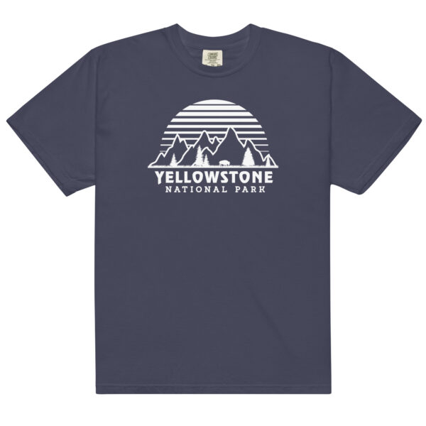 Yellowstone National Park Sunrise Comfort Colors Shirt - Image 4