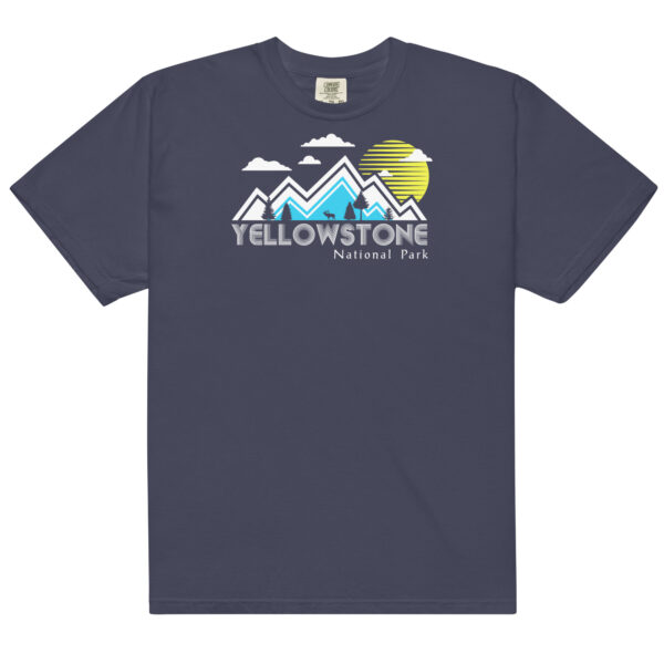 Yellowstone National Park Backdrop Comfort Colors Shirt