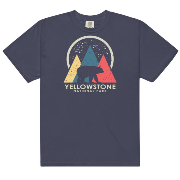 Yellowstone National Park Globe Comfort Colors Shirt - Image 4