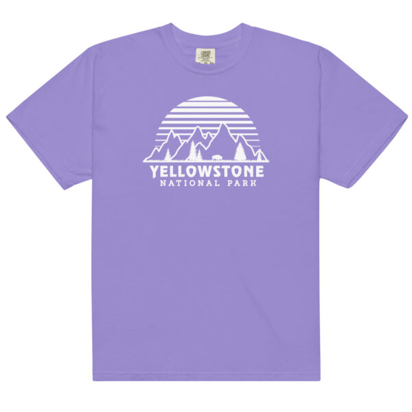 Yellowstone National Park Sunrise Comfort Colors Shirt - Image 13