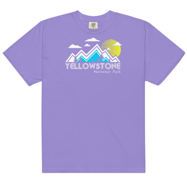 Yellowstone National Park Backdrop Comfort Colors Shirt - Image 12