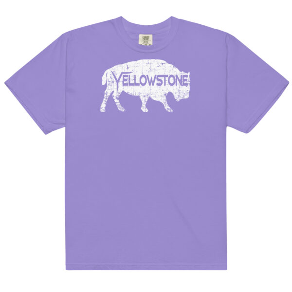 Yellowstone National Park Bison Comfort Colors Shirt - Image 12