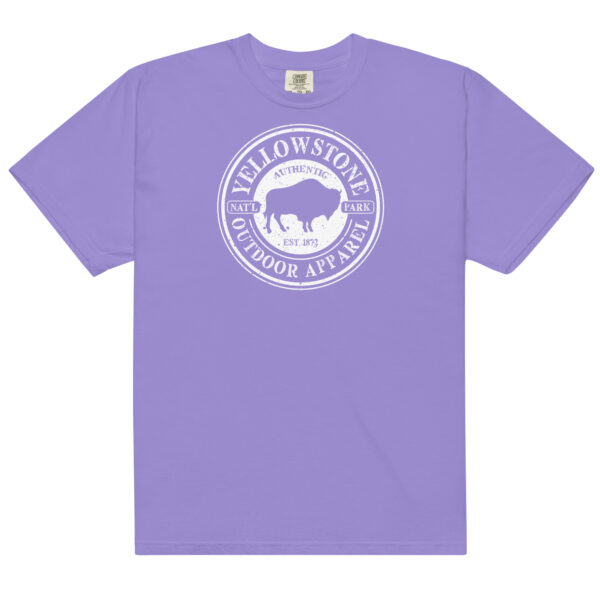 Yellowstone National Park Stamp Comfort Colors Shirt - Image 13