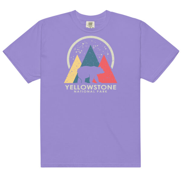 Yellowstone National Park Globe Comfort Colors Shirt - Image 13