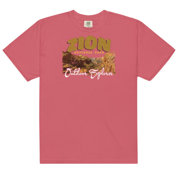 Zion National Park Retro Comfort Colors Shirt - Image 8